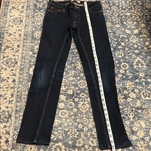 Acne Studios Kek Soft Raw Blue Skinny Distressed Jeans Contemporary - Picture 10 of 12